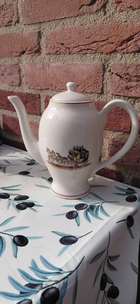 Vintage theepot - BBA kerstmis 1958, Diversen, Kerst, Ophalen