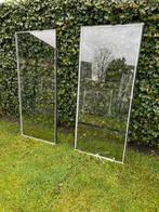 Twee HR++ glasruiten 65x150 cm, Ophalen, Gevelraam of Ruit, Gebruikt, Minder dan 80 cm