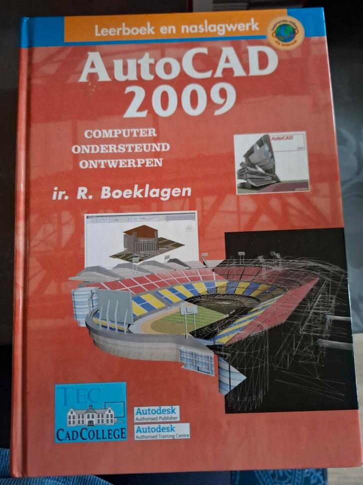 Autocad 2009 Leerboek en Naslagwerk, Boeken, Studieboeken en Cursussen, Gelezen, MBO, Beta, Ophalen of Verzenden