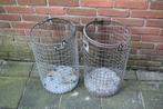 Aardappelmand van metaal 2 stuks, Ophalen, Overige materialen, Gebruikt, Mand