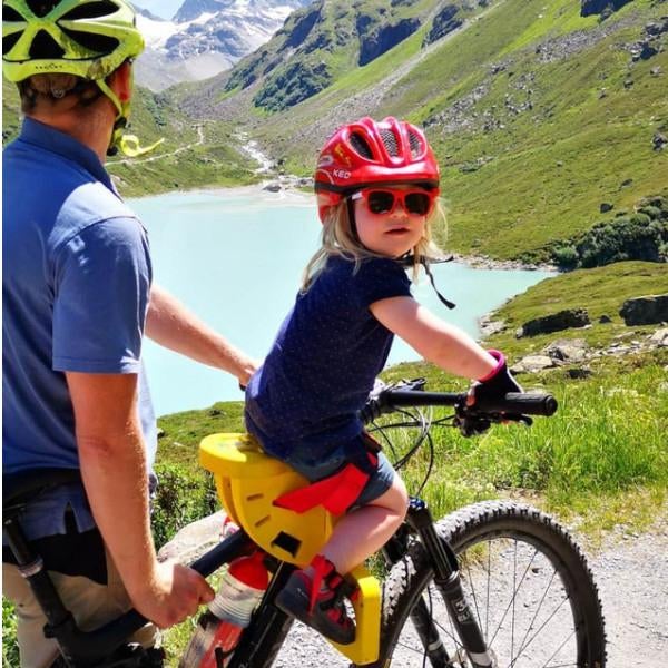 Feva Star Seat kinderzitje voor op de MTB, Fietsen en Brommers, Fietsaccessoires | Fietsstoeltjes, Ophalen of Verzenden, Gebruikt