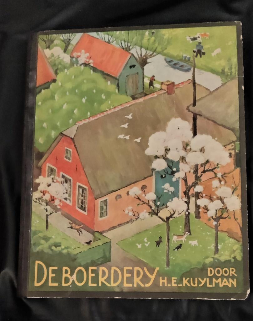 De boerderij H.E.  Kuylman Verkade's  fabrieken Zaandam 1936, Boeken, Prentenboeken en Plaatjesalbums, Ophalen of Verzenden, Gelezen