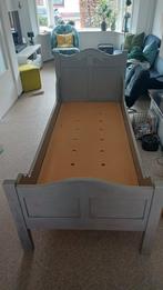 Gratis kinderbed 90x200 cm - grijs met elandhoofd, Kinderen en Baby's, Ophalen of Verzenden, Gebruikt, 180 cm of meer, 85 tot 100 cm