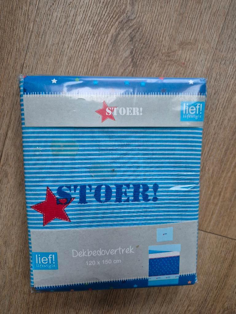 Te Koop nieuwe Lief Dekbedhoes 120x150 cm, Dekbedovertrek, Nieuw, Ophalen of Verzenden, Jongetje of Meisje