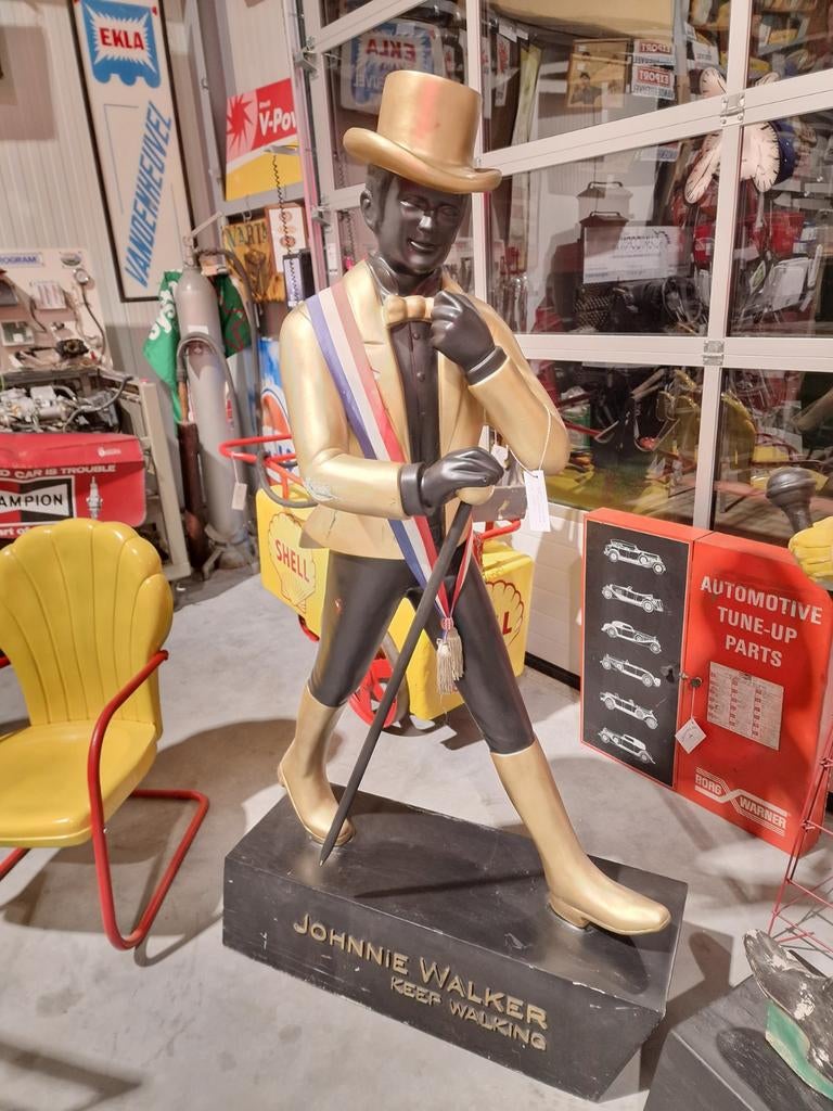 Johnnie walker  xxl reclame display, Verzamelen, Merken en Reclamevoorwerpen, Ophalen, Gebruikt, Reclamebord