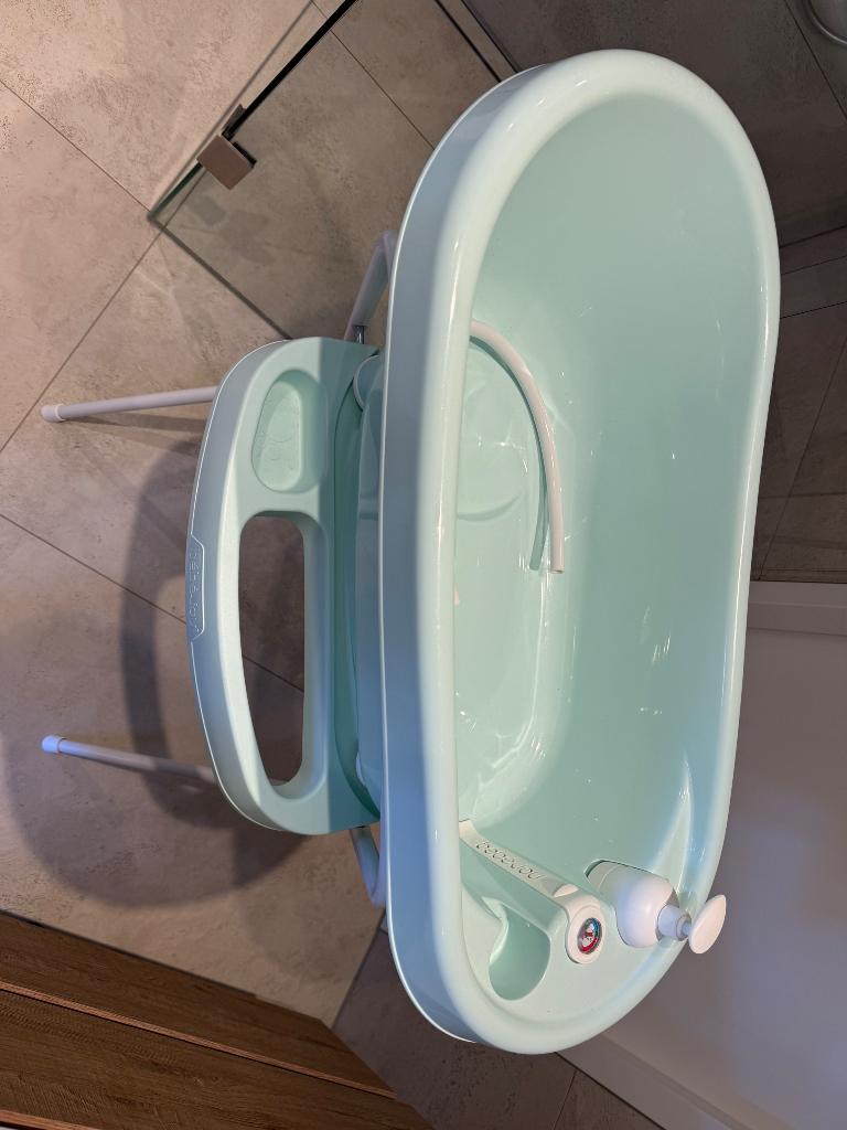 Baby badje Bebe-Jou mint groen, Kinderen en Baby's, Badjes en Verzorging, Ophalen, Gebruikt, Badje, Bébé-jou