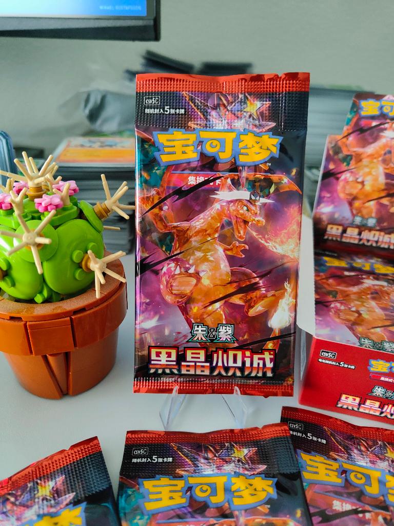 Obsidian Flames Slim Booster Pack CN Charizard ETB Box UPC, Ophalen of Verzenden, Nieuw, Booster, Foil
