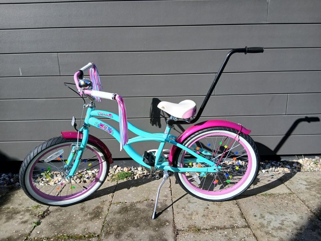 Meisjes fiets 20 inch cruiser, Ophalen, Zo goed als nieuw, 20 inch of meer