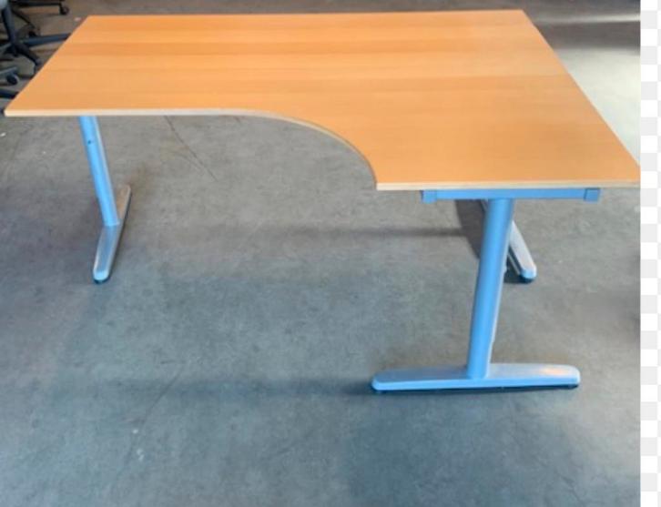 IKEA Galant Hoekbureau - Ruim en Stevig Werkblad, Huis en Inrichting, Bureaus, Gebruikt, Bureau, In hoogte verstelbaar, Ophalen