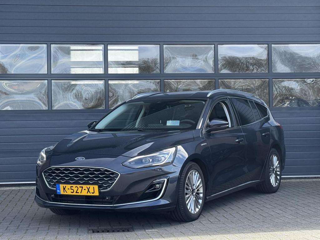 FORD FOCUS WAGON 1.0 ECOBOOST HYBRID VIGNALE I WINTERPAKKET, Auto's, Ford, 125 pk, Gebruikt, Met garantie (alle), Blauw