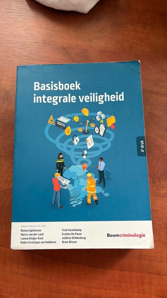 Basisboek integrale veiligheid, Boeken, Wetenschap, Zo goed als nieuw, Sociale wetenschap, Ophalen