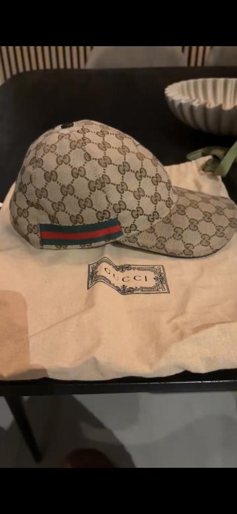 Gucci Pet, Kleding | Heren, Hoeden en Petten, Ophalen of Verzenden, Gucci, Pet, 57 cm (M, 7⅛ inch) of minder