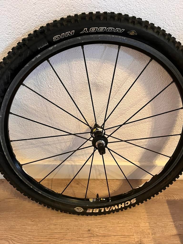 Mavic Crossmax 26 inch v-brake wielset mtb retro vintage, Fietsen en Brommers, Fietsonderdelen, Ophalen of Verzenden, Zo goed als nieuw