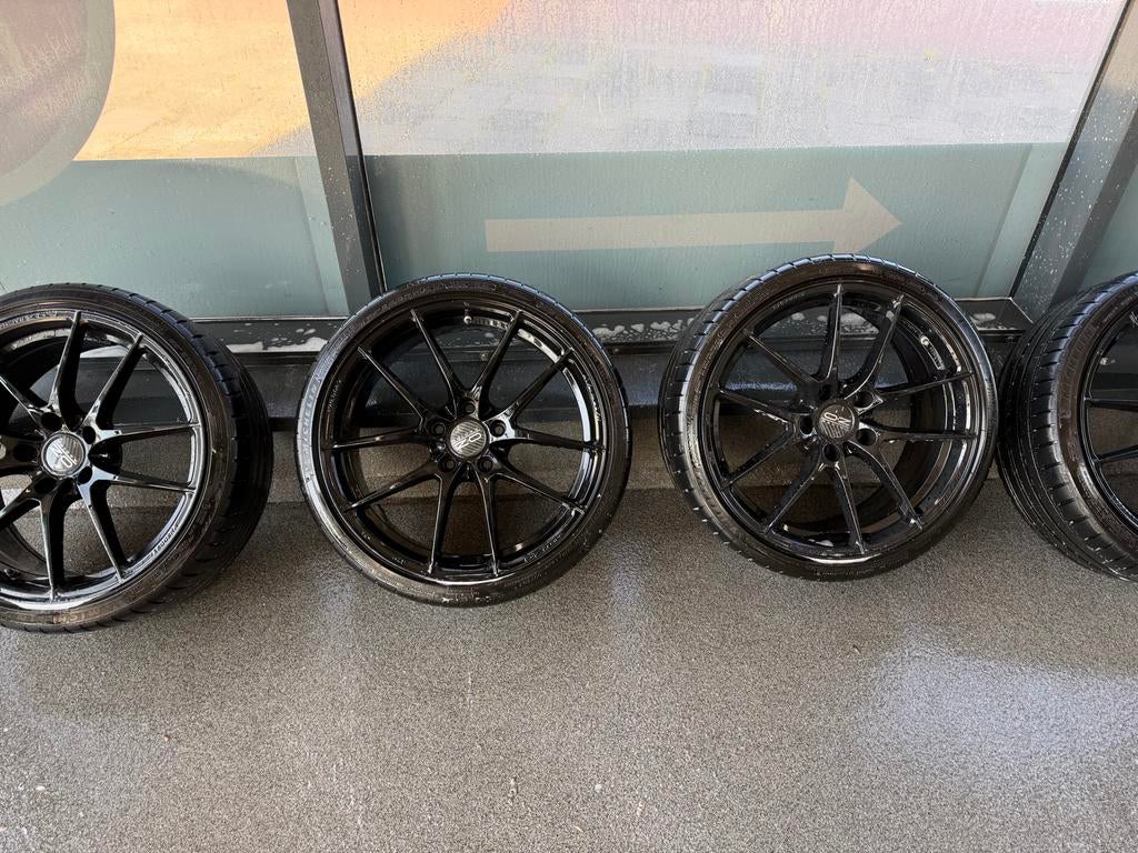 OZ RACING LEGGERA HLT GLOSS BLACK 19 inch 5x120, Auto-onderdelen, Ophalen of Verzenden, Gebruikt