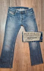 Diesel ZATHAN W32 L34 | 32x34 #Vintage #Bootcut *y2k* #D1409, Diesel, Blauw, Diesel, W32 (confectie 46) of kleiner