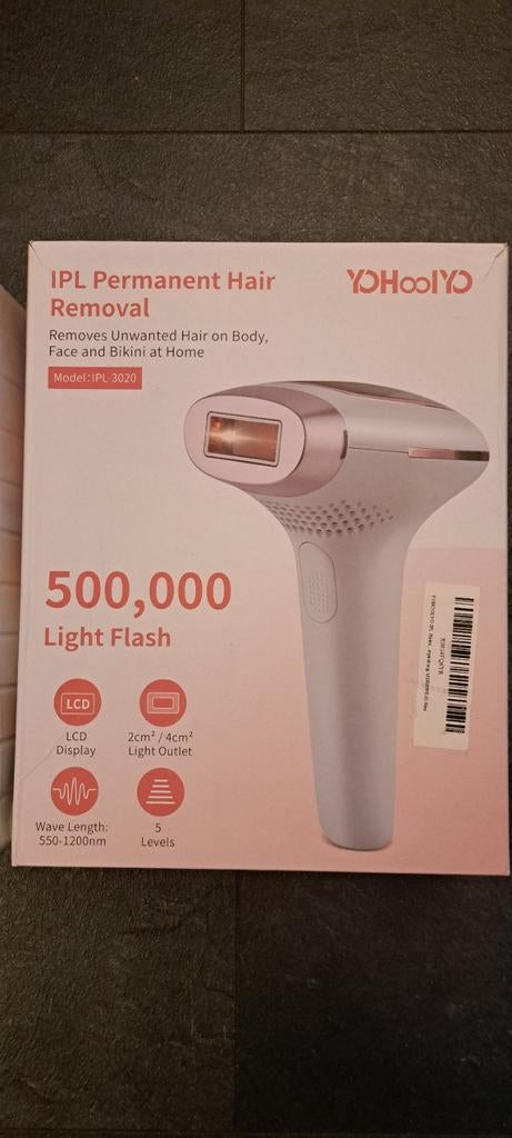 IPL Permanent Ontharingsapparaat - YOHOOLYO IPL 3020, Sieraden, Tassen en Uiterlijk, Uiterlijk | Gezichtsverzorging, Ophalen of Verzenden