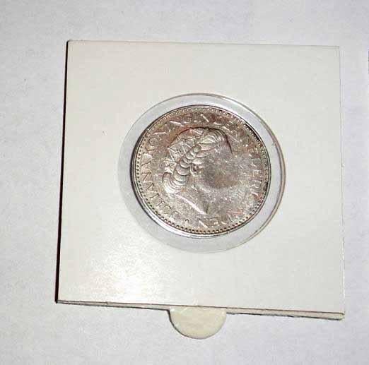 Munt misslag gulden 1969, Ophalen of Verzenden, Koningin Juliana, 1 gulden, Losse munt