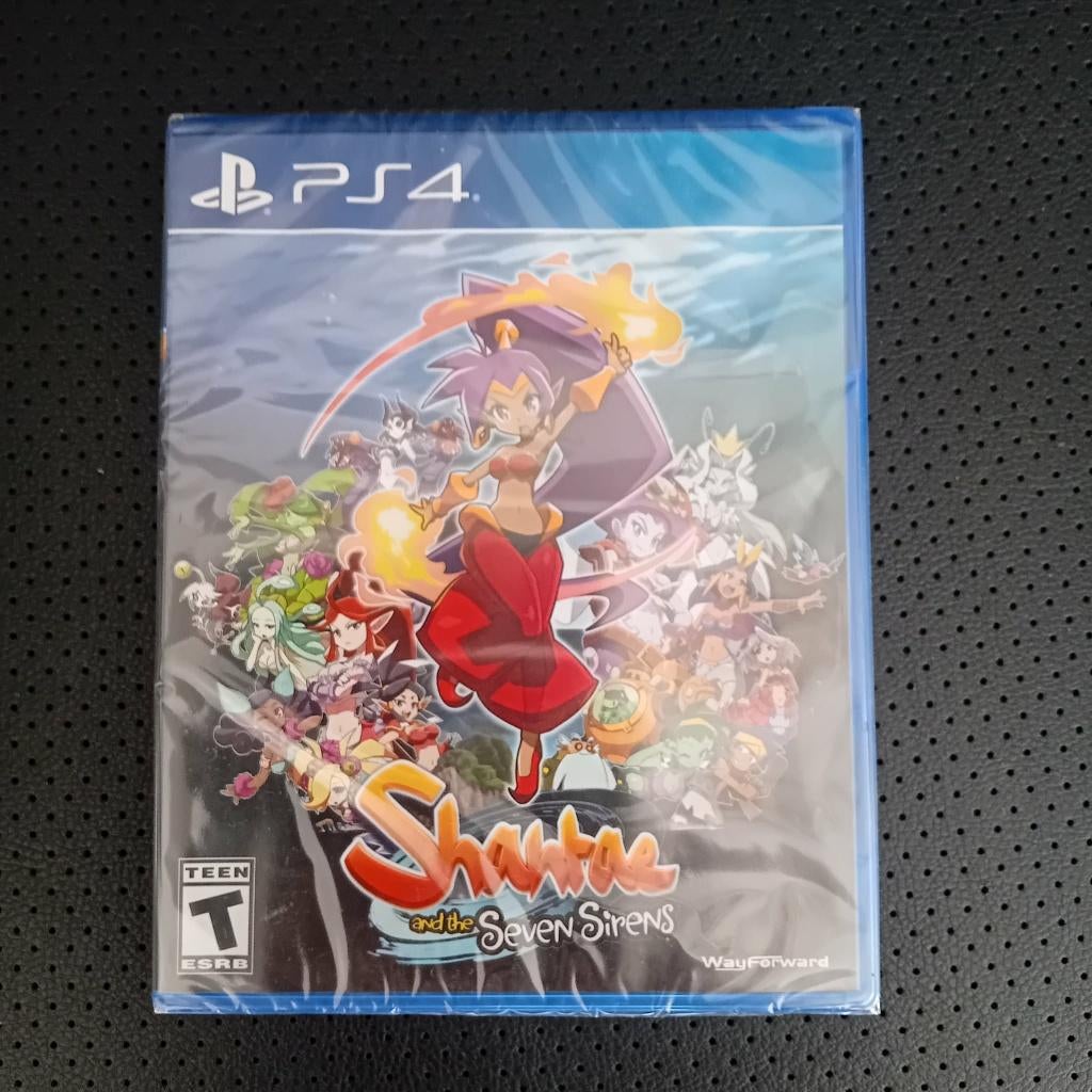 Shantae and the Seven Sirens voor Ps4 , Limited Run, Ophalen, Overige genres, 1 speler, Nieuw