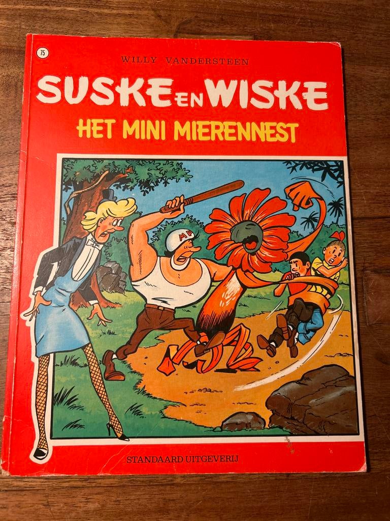 Suske en Wiske - Het Mini Mierennest (nummer 75), Boeken, Stripboeken, Gelezen, Eén stripboek, Ophalen of Verzenden