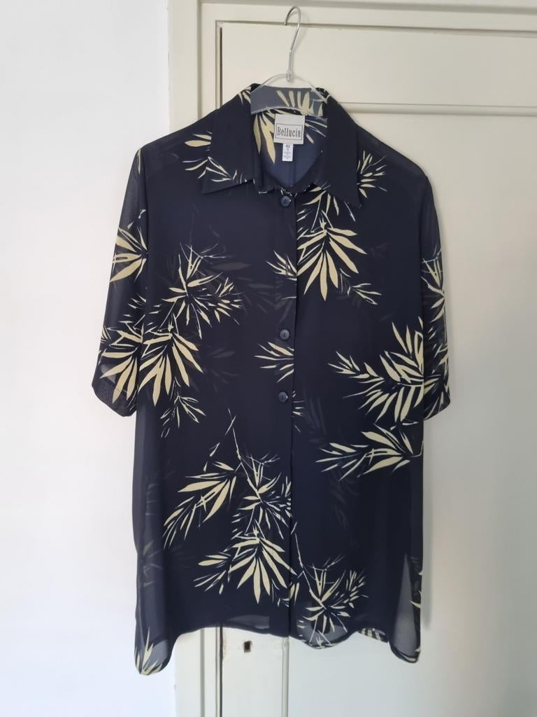 Zwart blouse/jasje maat 42 van het merk bellucia, Ophalen, Zwart, Maat 42/44 (L), Zo goed als nieuw