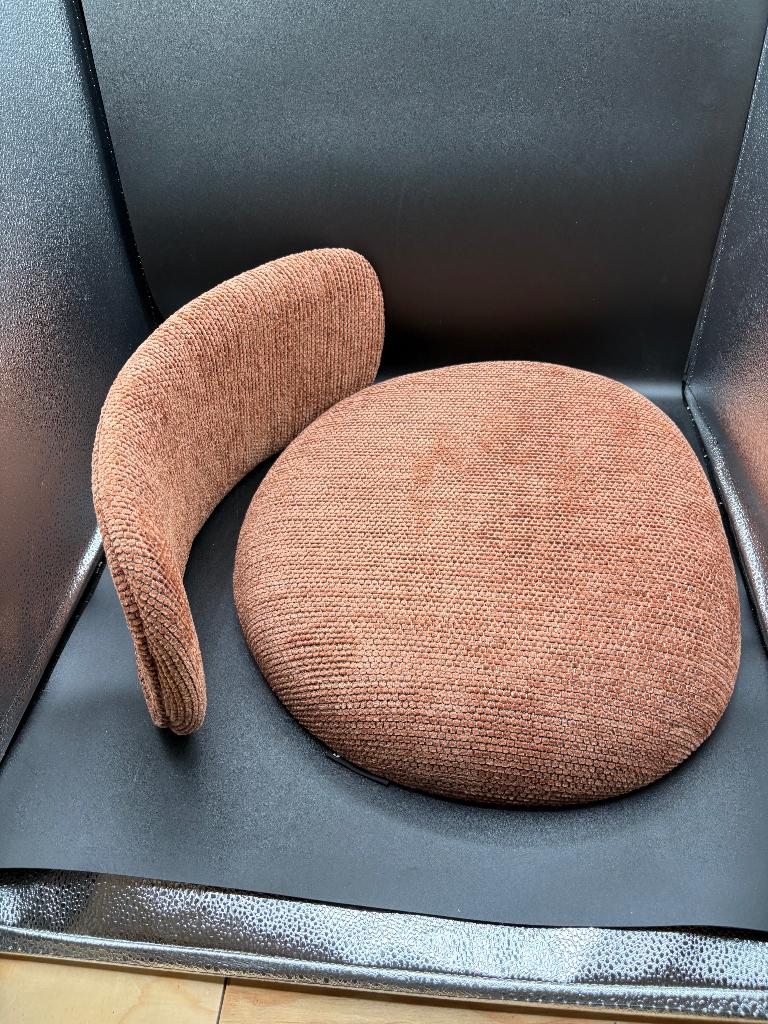 WOOOD Travis Eetkamerstoel - Polyester - Bruin - 75x48x53, Bruin, Verzenden, Nieuw, Nvt