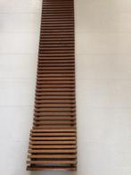 Houten oprolbare rooster voor convectorput, Doe-het-zelf en Verbouw, Verwarming en Radiatoren, Ophalen of Verzenden, Gebruikt