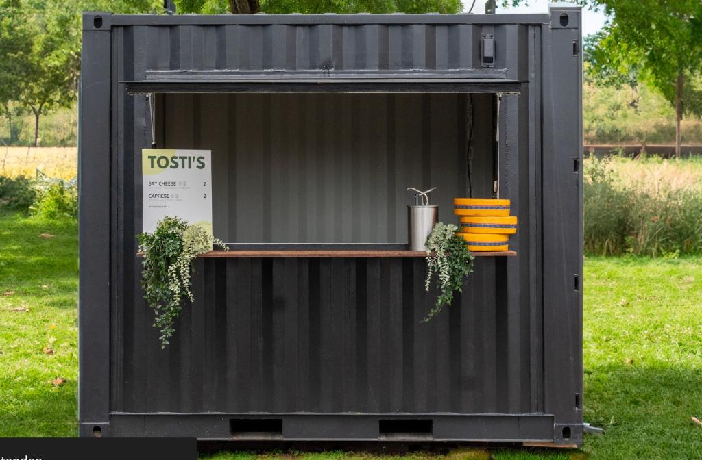 10ft verkoop zeecontainer zwart, Ophalen of Verzenden