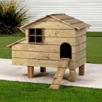 Kippenhok bouwpakket met legnest Henri, Dieren en Toebehoren, Vogels | Hokken en Kooien, Ophalen of Verzenden, Nieuw, Hout, Overige typen