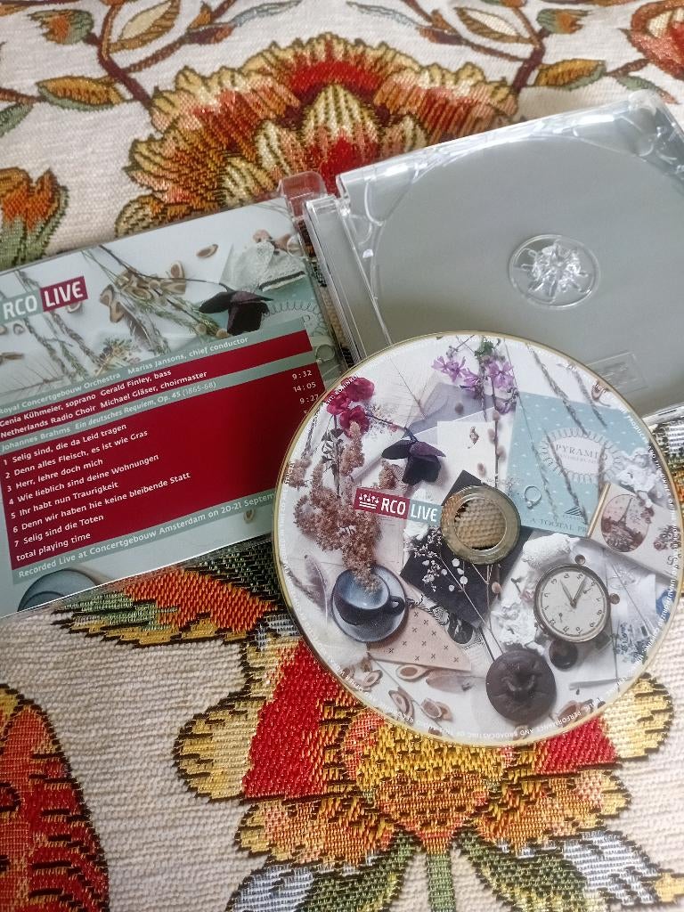 Super Audio CD – Brahms Ein Deutsches Requiem Mariss Jansons, Ophalen of Verzenden, Romantiek, Gebruikt, Vocaal