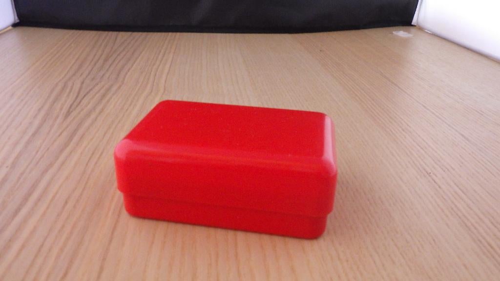 mooi roodretro zeepbakje, Ophalen of Verzenden, Overige typen