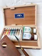 Winsor & Newton Houten Koffer voor Olieverf Schilderen, Hobby en Vrije tijd, Schilderen, Verzenden, Nieuw, Olieverf