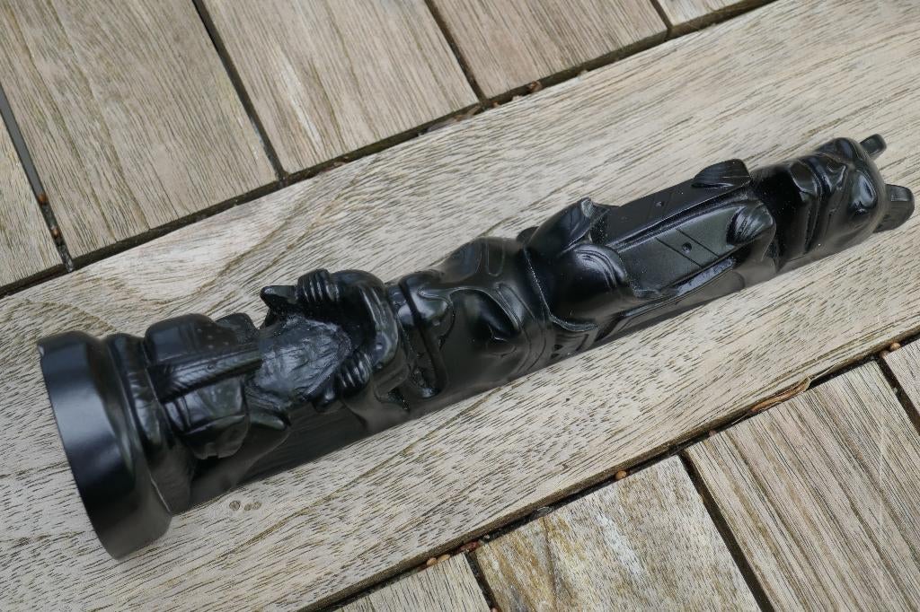 Totempaal Beeldje Haida, Minder dan 20 cm, Verzenden, Steen of Keramiek, Beeld
