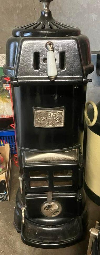 potkachel, Huis en Inrichting, Kachels, Ophalen, Potkachel, Gebruikt, Vrijstaand