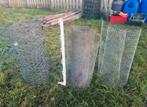 Laag gaas 51cm hoog met afrastering paaltje, Ophalen, Zo goed als nieuw, 10 tot 20 meter, Gaas
