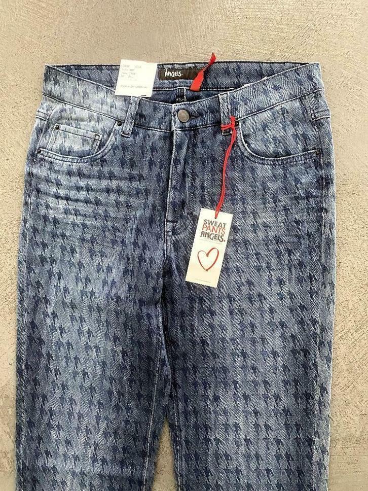 F792 Nieuw Angels Cici maat 36=S broek jeans blauw L32, Kleding | Dames, Spijkerbroeken en Jeans, Nieuw, W28 - W29 (confectie 36)
