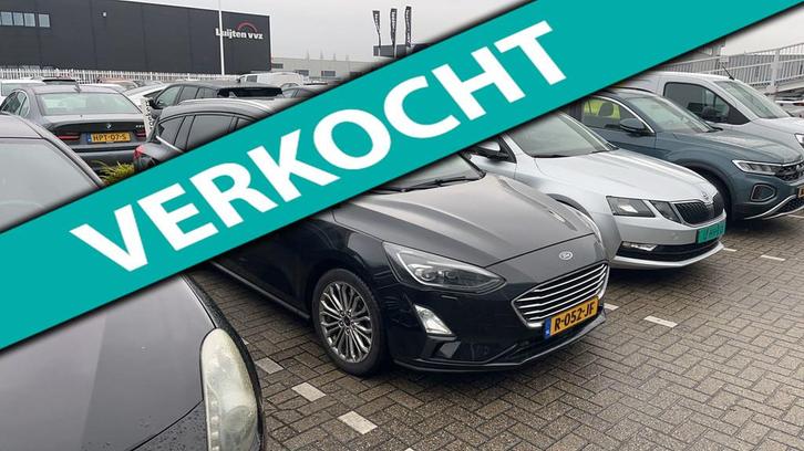 Ford Focus Wagon 1.0 EcoBoost Titanium X Business, Auto's, Ford, Bedrijf, Te koop, Focus, ABS, Achteruitrijcamera, Adaptive Cruise Control