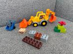 Duplo 10811 Graafmachine en vrachtwagen, Ophalen of Verzenden, Gebruikt, Complete set, Duplo