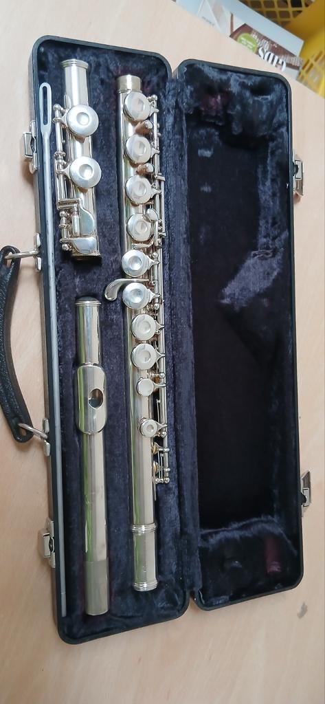 Dwarsfluit armstrong 102e made in usa, Ophalen, Gebruikt