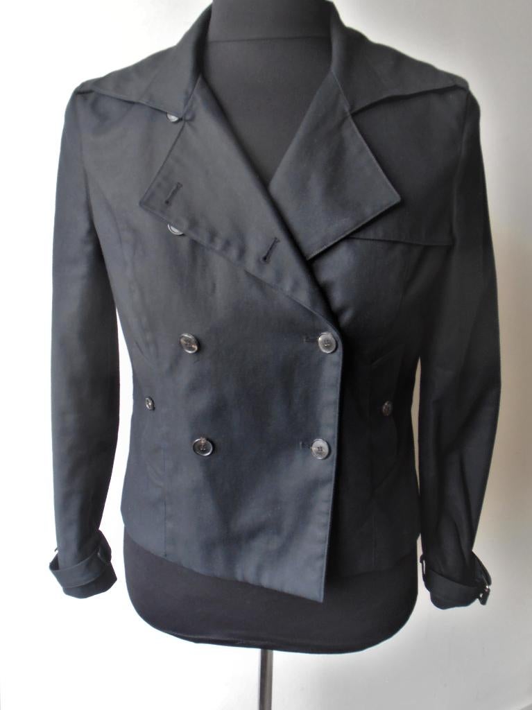 Erny van Reijmersdal prachtig zwart voorjaars jasje - 40, Maat 38/40 (M), Verzenden, Zwart, Zo goed als nieuw