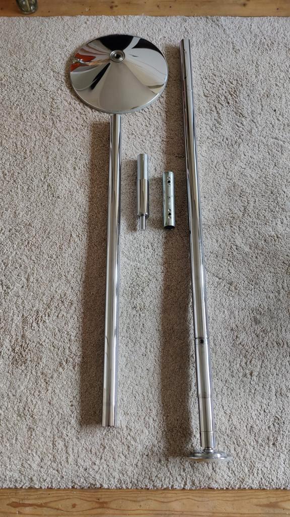 X-pole Paaldanspaal (224-275cm) Spinning & Static, Sport en Fitness, Overige Sport en Fitness, Gebruikt, Ophalen