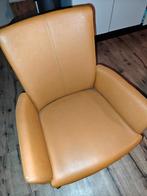 Oranje leren stoel, Ophalen, Gebruikt, Overige kleuren, Leer