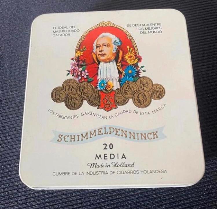 Blikje van Schimmelpenninck. 20 sigaren Media., Ophalen of Verzenden, Zo goed als nieuw, Overige, Overige merken