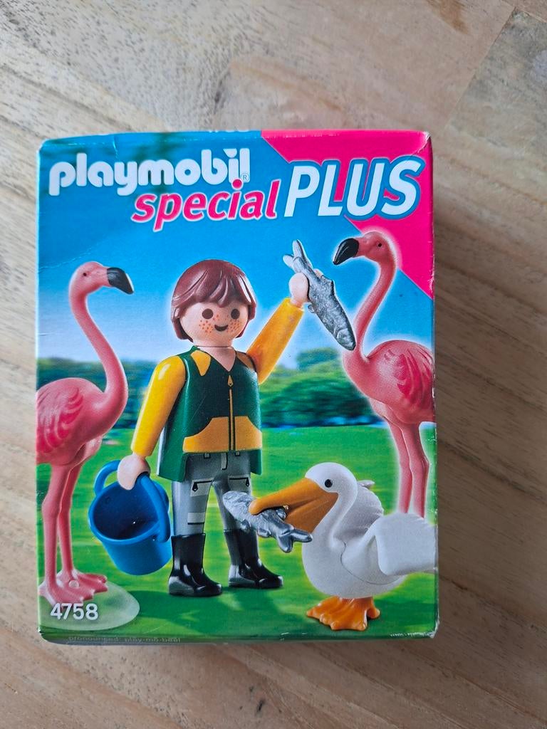 Playmobil Special Plus 4758 - Dierenverzorger Flamingo, Ophalen of Verzenden