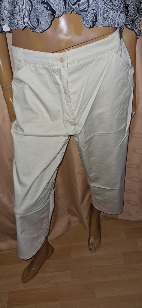 Brax khakis  broek maat 42, Beige, Maat 42/44 (L), Zo goed als nieuw, Lang