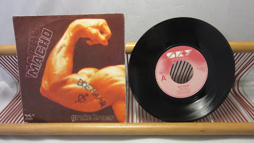 Doe Maar, Macho (single 7"), Gebruikt, 7 inch, Ophalen of Verzenden, Nederlandstalig