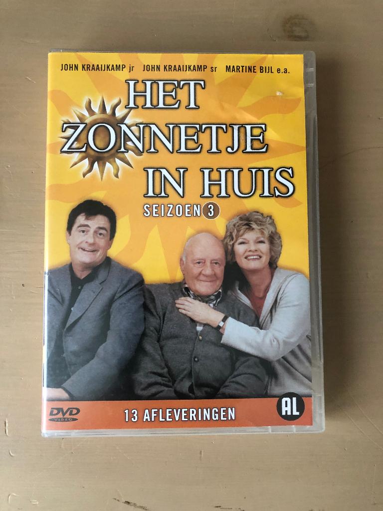 Zonnetje in huis Seizoen 3 DVD, Alle leeftijden, Ophalen of Verzenden, Zo goed als nieuw, Komedie