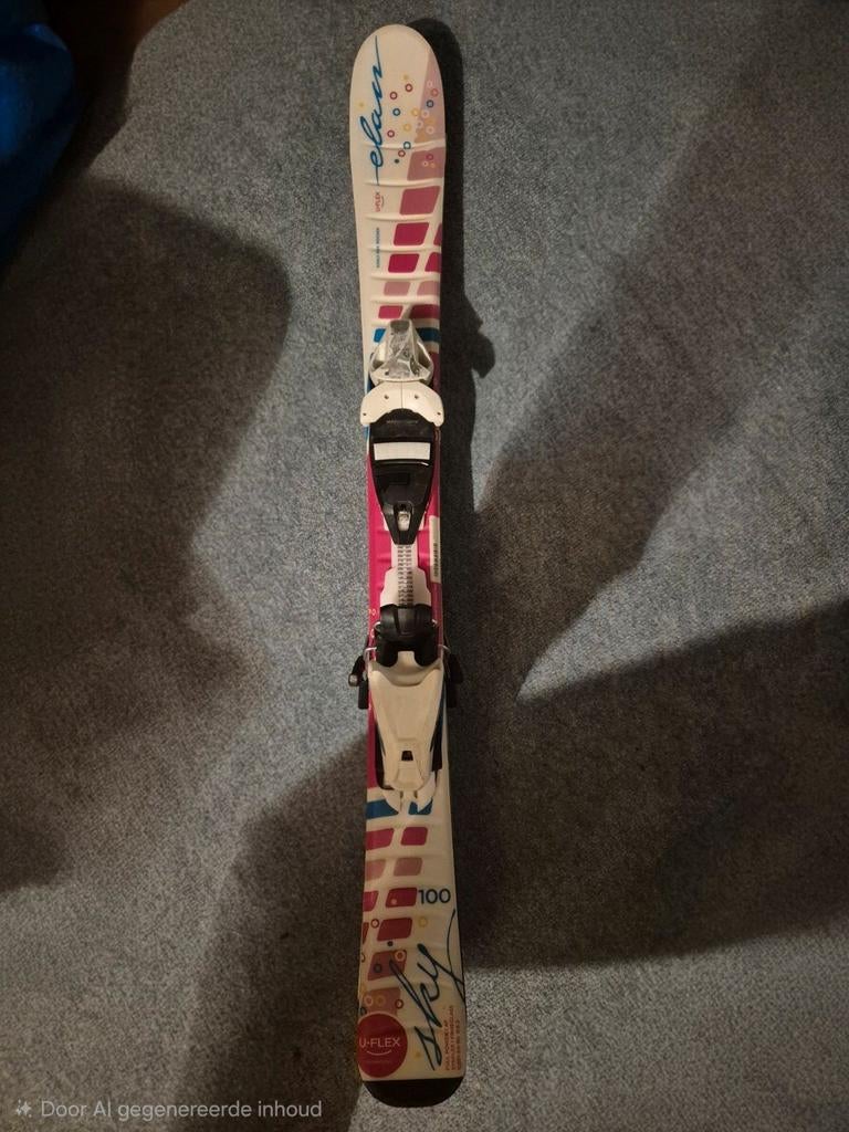 Elan Sky U-Flex Ski's 100 cm, 100 tot 140 cm, Zo goed als nieuw, Skiën, Ski's