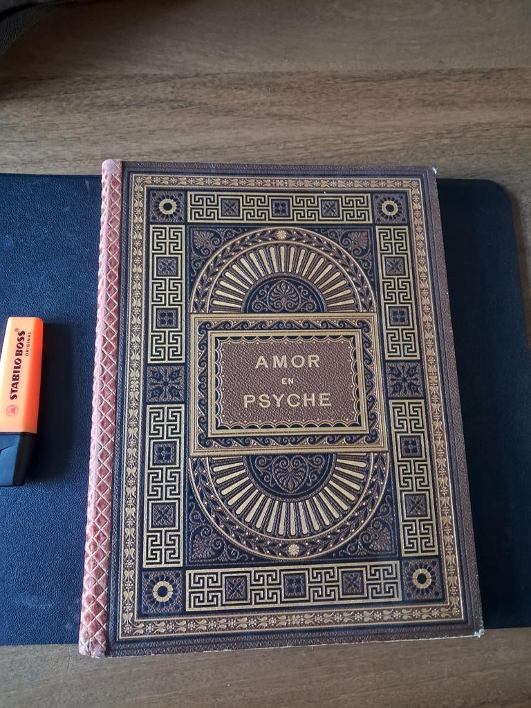 Antiek boek Amor en Psyche - Gedicht in zes zangen (1884), Antiek en Kunst, Ophalen of Verzenden