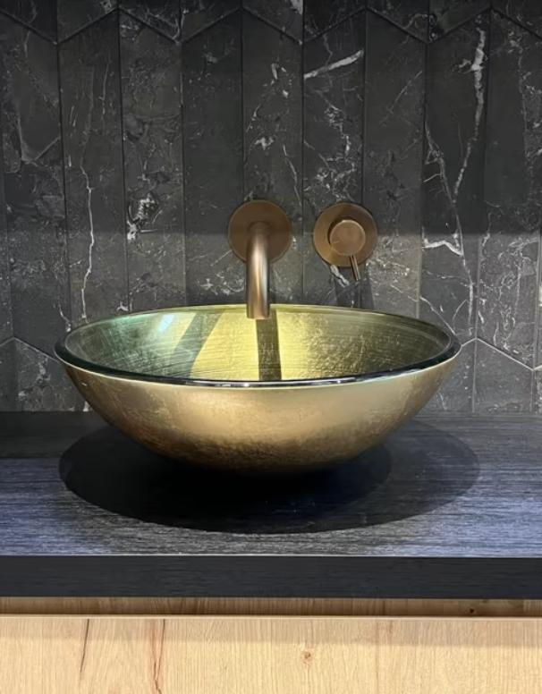 Waskom rond - luxe & stijlvol!, Doe-het-zelf en Verbouw, Sanitair, Ophalen of Verzenden, Wastafel