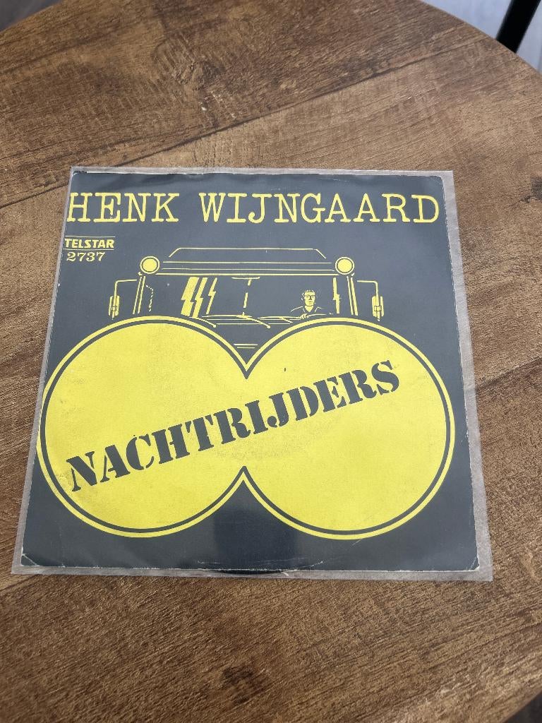 Henk Wijngaard-Nachtrijders., 7 inch, Single, Ophalen of Verzenden, Zo goed als nieuw